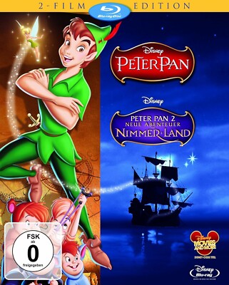 Peter Pan / Peter Pan 2 - Neue Abenteuer in Nimmerland NEU OVP Peter Pan 1 & 2