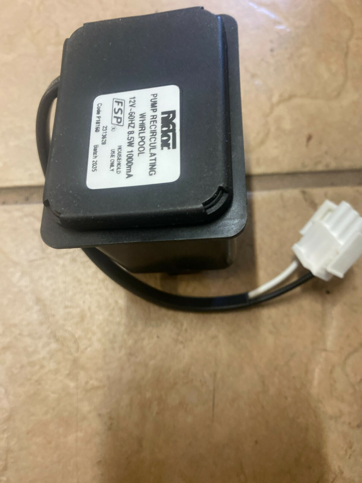 WP2313628 WHIRLPOOL ICEMAKER PUMP (NEW) eBay