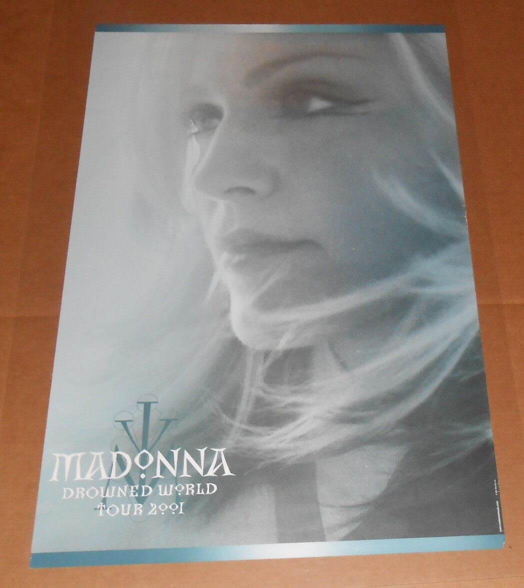 希少　マドンナ　ポスター　MADONNA　Drowned World tour Amazon.com: Madonna - Drowned World Tour 2001 (Region 2/3/4