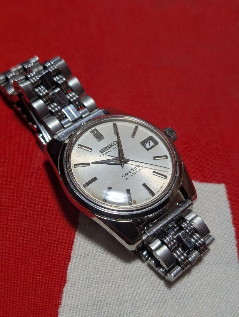 SEIKO GRAND SEIKO 5722-9990 Men's Watch VTG 1960 MANUAL WIND