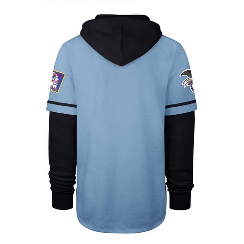 2025 47 Brand Minnesota Twins Shortstop Hoodie - Light Blue, Navy - Bild 3 von 9