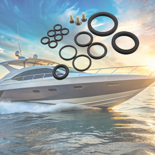 Hydraulic Helm Seal Rebuild Kit Fit for SeaStar BayStar HS5176 HH-5271