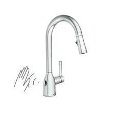 MOEN Adler 87233EWC Touchless Single-Handle Pull-Down Sprayer Kitchen Faucet