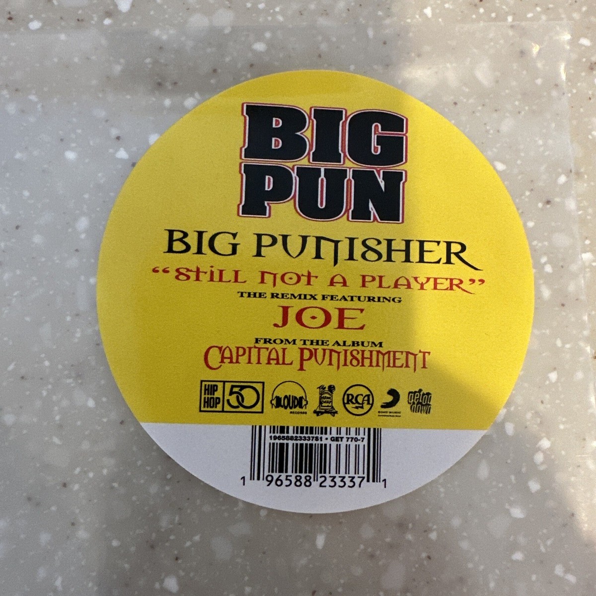Big Pun Still Not a Player /Twinz 7インチ Big Pun - Still Not A Player / Twinz 98 / 7” 45 Vinyl NEW Split