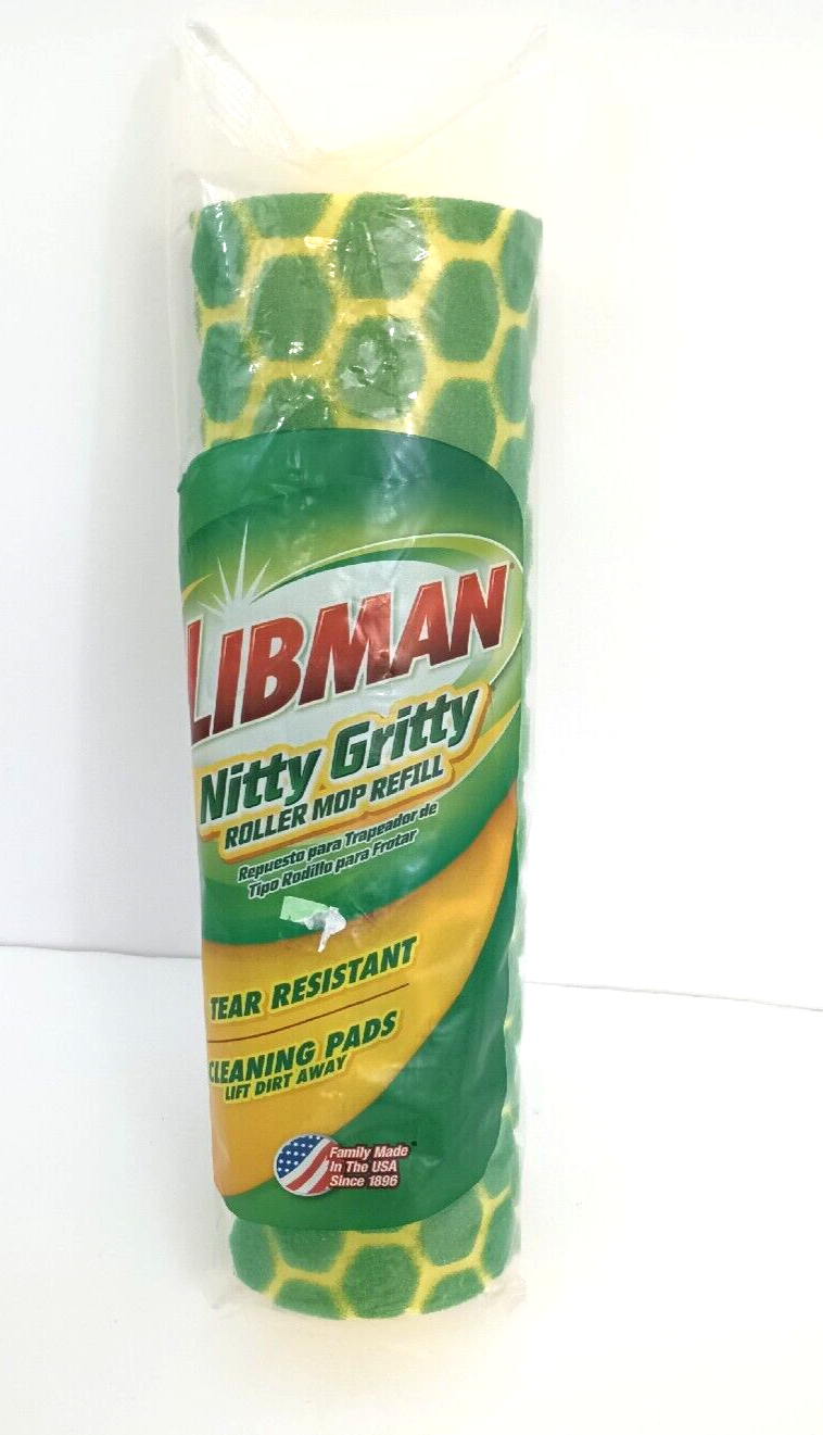 Libman Nitty Gritty Mopp Nachfüllung - 6 Stück Schwamm-Ersatz
