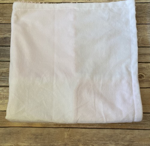 Baby Essentials Blanket Pink & White Minky Dot Textured Squares Patchwork Lovey - Picture 4 of 8