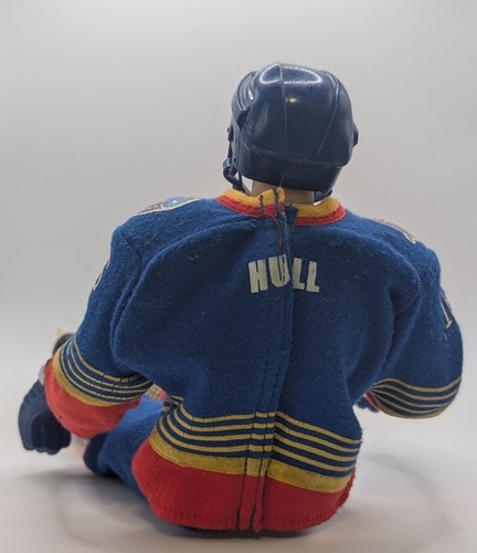 BRETT HULL 1997 PRO ZONE PLAYMATES TOYS NHL ST. LOUIS BLUES HOCKEY ACTION FIGURE - Picture 2 of 2