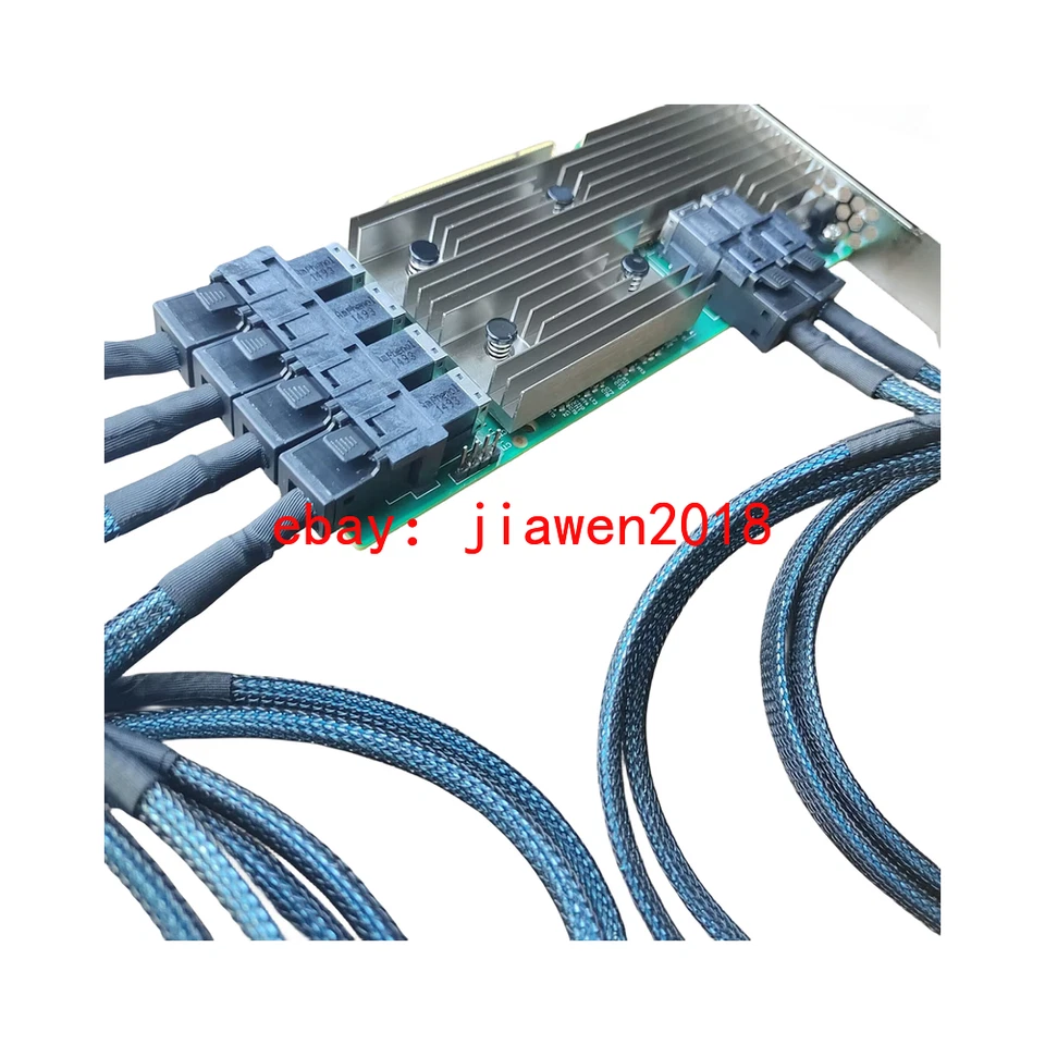 NEW LSI Logic Controller Card IT Mode 9305-24i 24-Port SAS 12Gb/s 6* 8643 SATA - Image 2 of 4