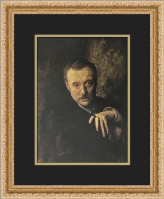 John Singer Sargent Antonio Mancini Custom Framed Print