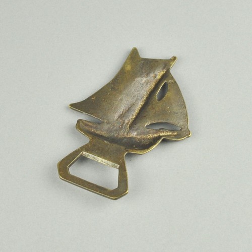 Flaschenöffner - Messing - Segelschiff - Schiff - Vintage Bottle Opener - Brass - Picture 2 of 2