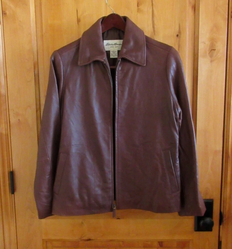 Eddie Bauer Leather Outer Shell Coats, Jackets & Vests for Women