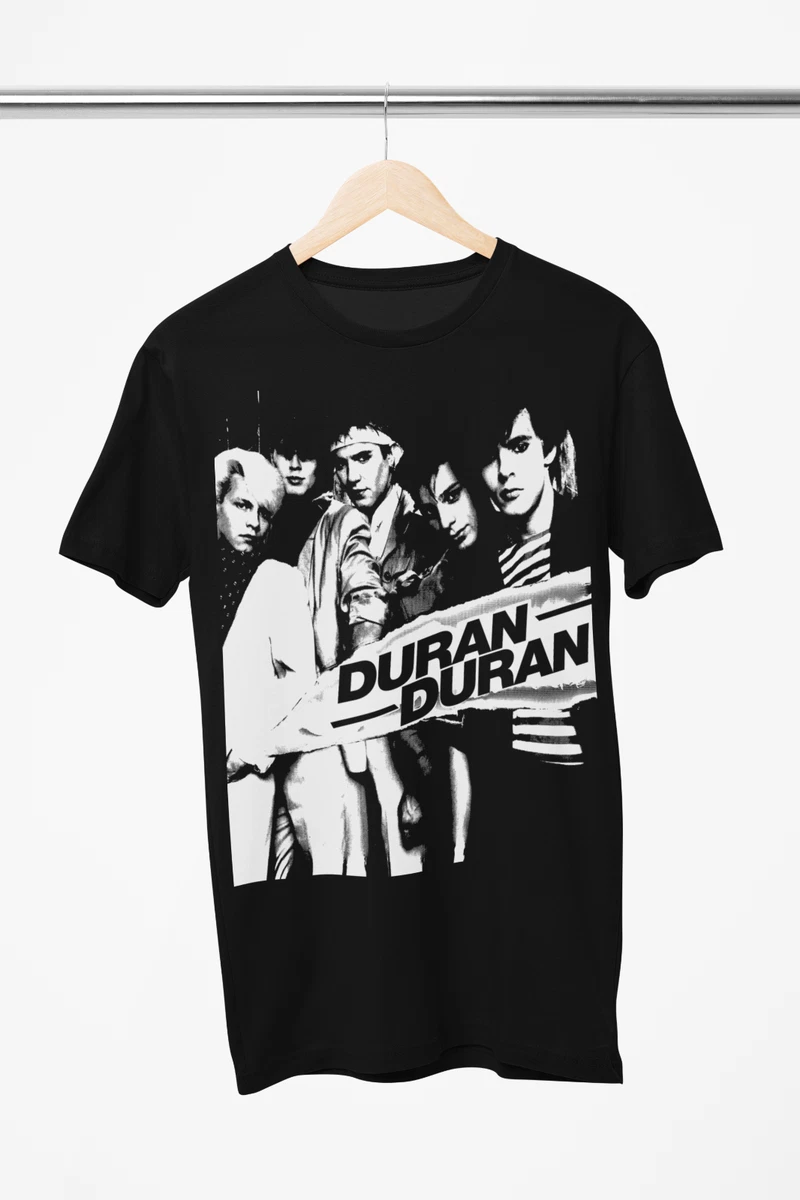 Rock Off Maglietta Ufficiale Duran Duran Uomo - Doppio Logo D, Cotone Morbido, Colore Nero - 2