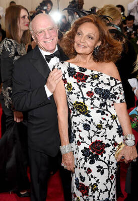 Barry Diller Diane Von Furstenberg at the China Through The Lookin - Old Photo