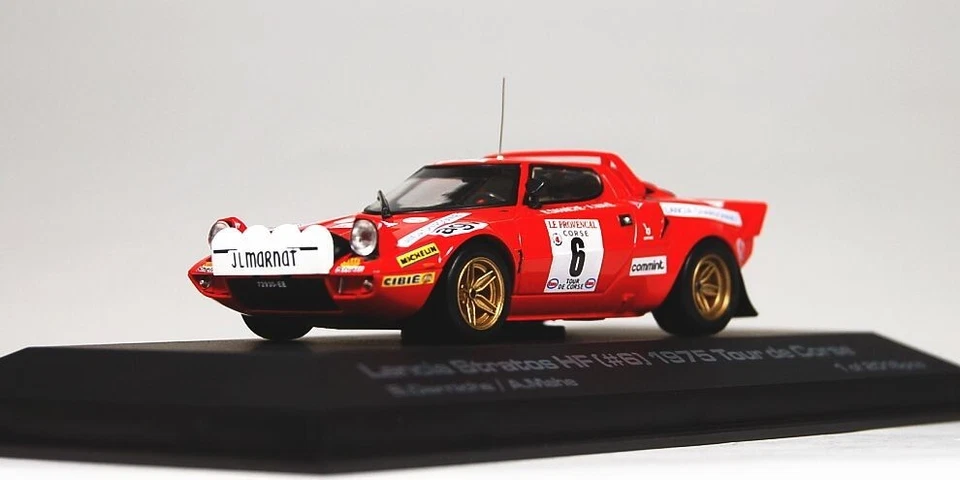 Модель гоночного автомобиля HPI 1:43 Lancia Stratos HF #6 Chardonnet Tour De Corse для ралли - Изображение 2 из 4