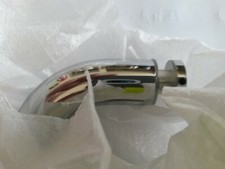 Thru glass 18" towel bar with 6 handle you choose chrome or brushed nickel