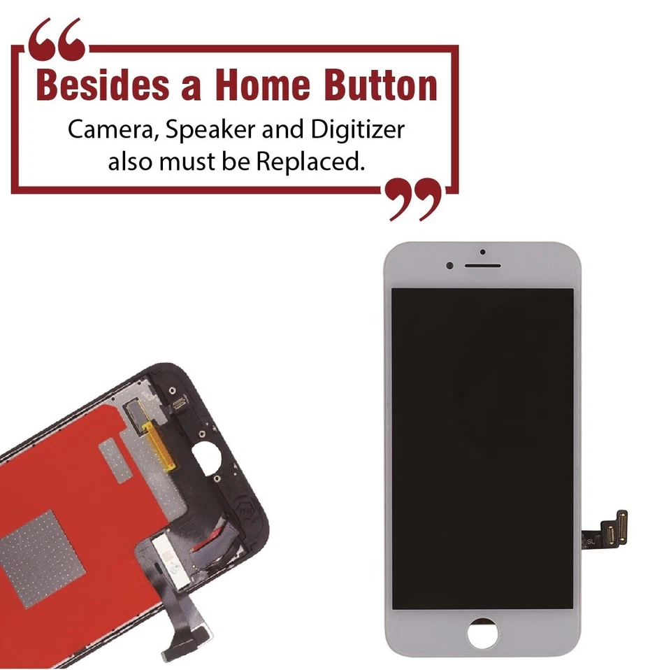 Screen Replacement for iPhone 8 Plus White LCD Display with Complete Tool Kit - Image 4 of 4