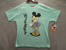 Vintage 1980s Disney Mickey Mouse Single Stitch Cotton T-Shirt USA Large NOS