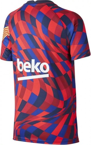 Nike FC Barcelona Niño Camiseta Pre-Match Roja Talla S 2020/2021 - Imagen 2 de 7