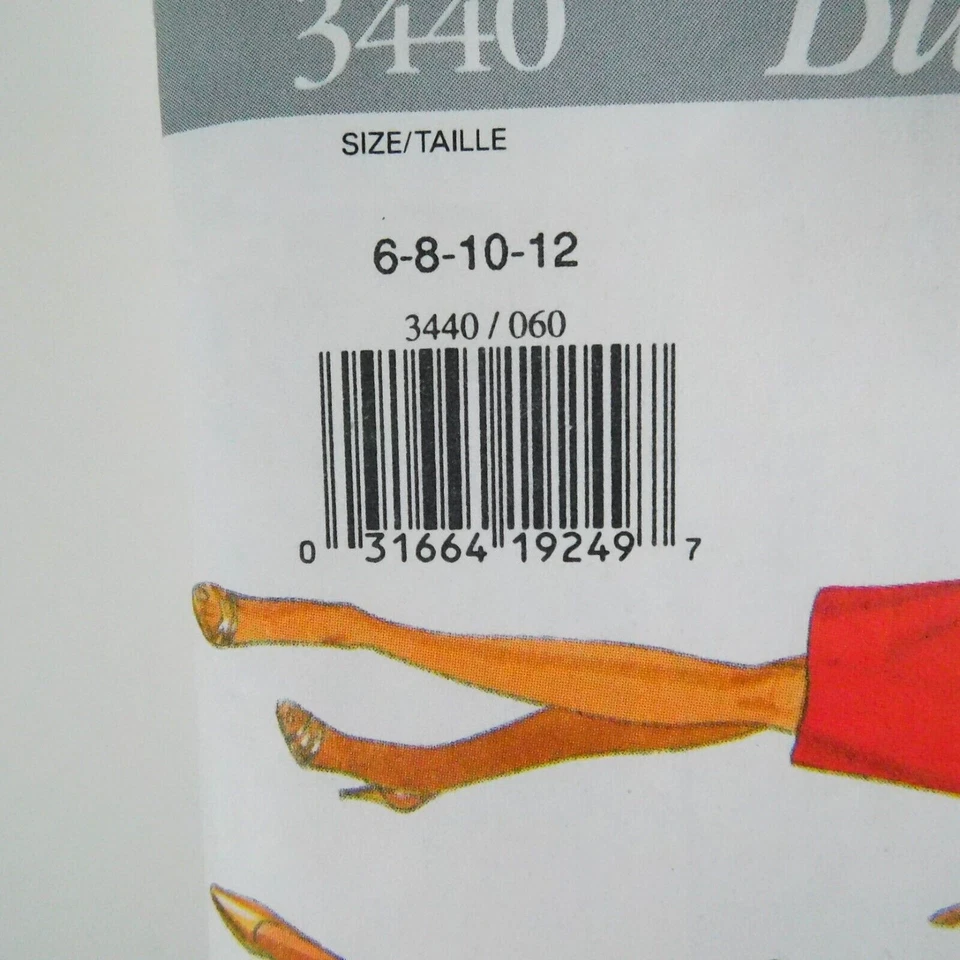 Butterick 3440 Misses Jacket Dress Pattern Sz 6-12 Uncut Shawl Collar Spagetti - Image 4 of 4