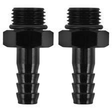  2pcs Fuel Line Quick Connect Coupler Kit AN6 to 5/16, Alloy Car Fuel Hose