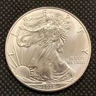 2020 U.S. AMERICAN SILVER EAGLE DOLLAR - 1 OZ. FINE SILVER - GEM BU!