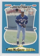 1990 Fleer Award Winners Box Set Fred McGriff #22 HOF 04br