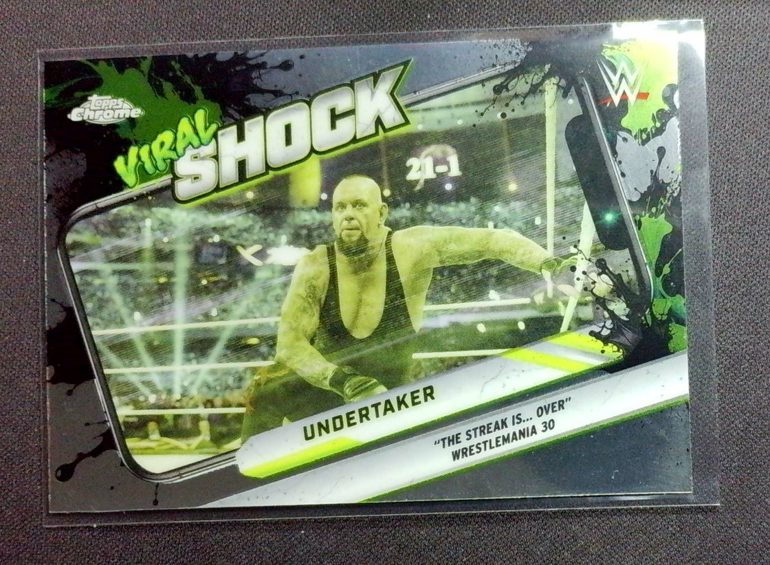 2026 Topps Chrome WWE - Viral Shock Undertaker #VIR-9