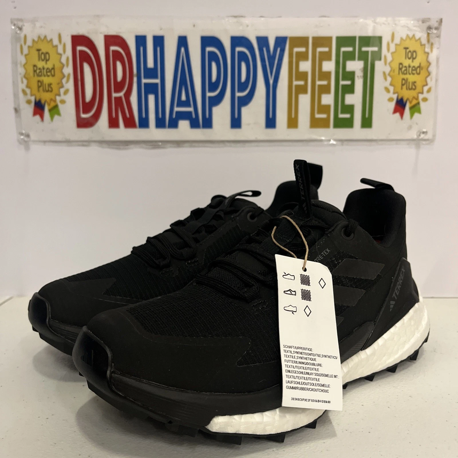 Adidas Terrex Free Hiker 2 Women's Hiking Shoes Black IH0671 New