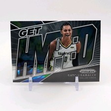 Panini Prizm WNBA 2022 Satou Sabally #7 Dallas Wings Get Hyped Insert Basketball
