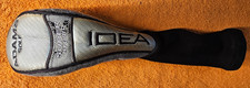 ADAMS GOLF IDEA SUPER HYBRID HEADCOVER SILVER - BLACK HAS CHANGEABLE  TAG