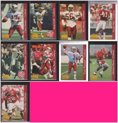 Phoenix Cardinals Team Sets All Brands 1980s-2010s 20% off on 4+!!