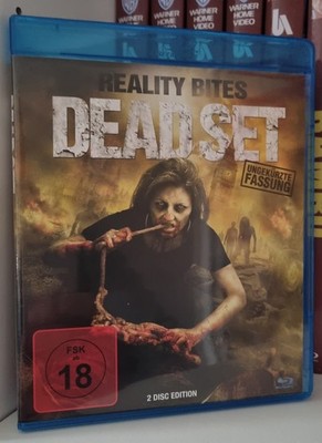 DEAD SET REALITY BITES UNCUT EDITION BLU RAY ZOMBIE