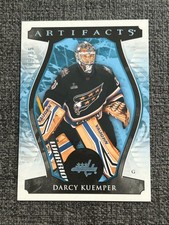 Darcy Kuemper 2023-24 Upper Deck Artifacts Hockey Light Blue Steel /85 #145