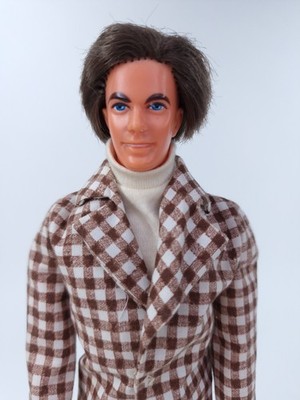 Mod Hair Ken Doll With Original Outfit Vintage 1970s Mattel Barbie Friend