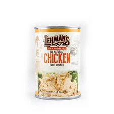 Lehman's All Natural Canned Meat, USA Made, 14.5 oz, Case of 24, Chicken