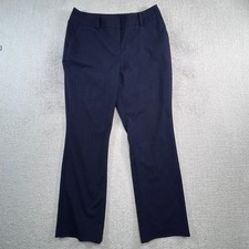 Ann Taylor Factory Navy Blue Dress Pants Women's Size 8 Stretch Career