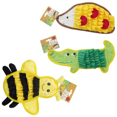 Pet Snuffle Mat Mental Stimulation Toy For Active Dog Treats Hiking Feeder Pad