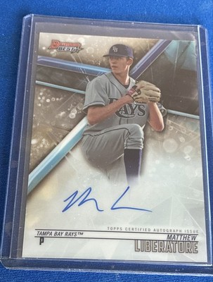 2018 Bowman's Best - Best of 2018 Autographs Matthew Liberatore #B18-ML (AU, RC)