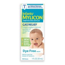 MYLICON Gas Relief Drops for Infants and Babies, Dye Free Formula, 1 1 Fl Oz