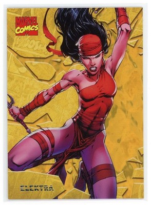 2023 Finding Unicorn Marvel Comics Evolution ELEKTRA #'d /100