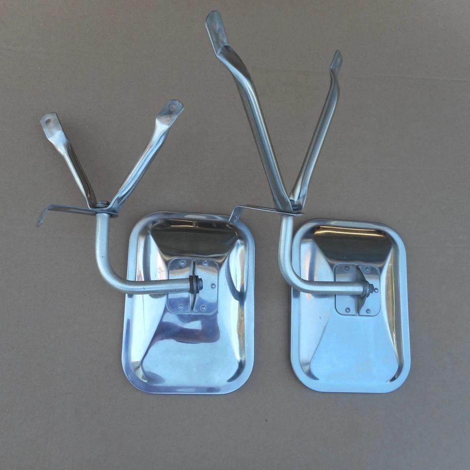 Dodge Truck D100 D200 W150 Ramcharger Van Towing Stainless Side Mirror Set MOPAR Foto 4 de 4