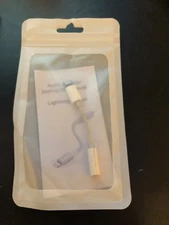 Apple Lightning to 3.5 mm Headphone Jack Adapter Original OEM iPhone 8+ X 11 12