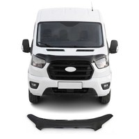 Motorhaube Deflektor Insekten Steinschlagschutz FüR Ford Transit 2020-26 Dunkel