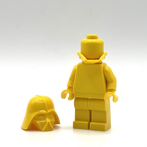 OFFICIAL LEGO Star Wars Minifigure - Yellow Darth Vader Mono (Unreleased Color) - Picture 2 of 4