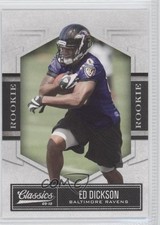 2010 Panini Classics Rookie 556/999 Ed Dickson #137 7p8