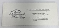 Creative Memories 12" Cutting Patterns for use with CM Cutting System