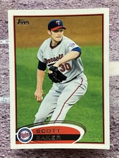 Scott Baker 2012 Topps Error #276a Minnesota Twins