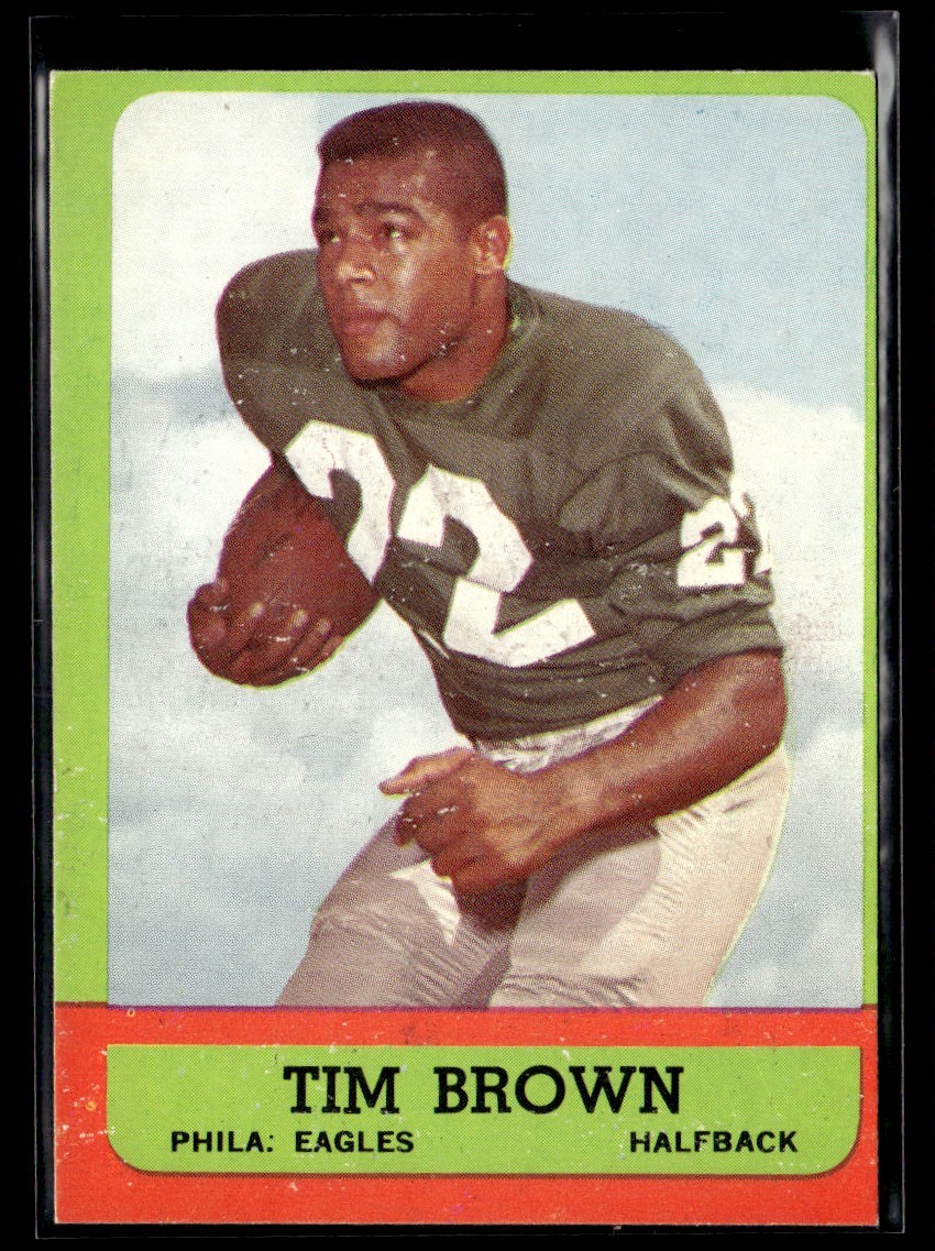 1963 Topps Tim Brown Rookie EX/MT or Better #111