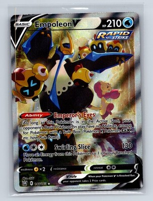 SWSH05: Battle Styles #146/163 Empoleon V (Alternate Full Art)