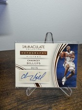 Panini 2015-16 Immaculate Chauncey Billups Bronze Auto #43 /75 Pistons Card 
